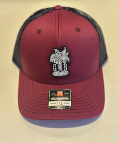 Richardson Hat with GBS PVC Logo - Garnet-Black